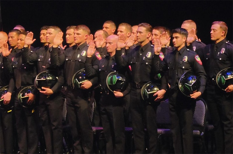 Firefighters graduating class